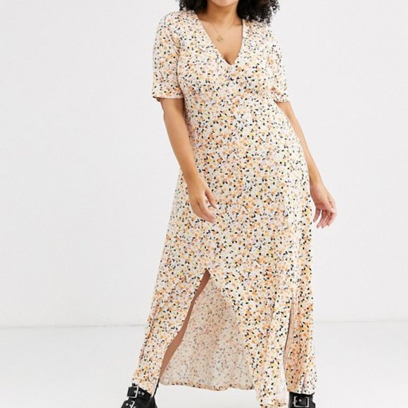 Asos Dresses & Skirts - Asos Womens Size 14 Floral Maxi Tea Dress New